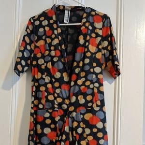 Gorgeous Lunn Cotton Dress with bubble hem